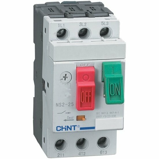 Выключатель автоматический для защиты двигателя Chint 20-25А NS2-25 (R), 495085