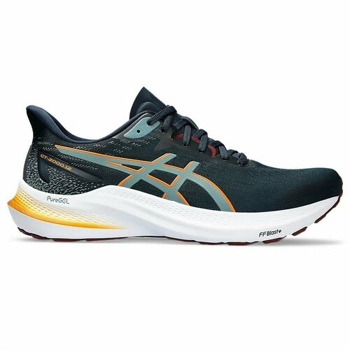 фото Кроссовки asics gt-2000, размер us 9,5; 27,5 cm; uk 8,5; eur 43,5, синий, оранжевый