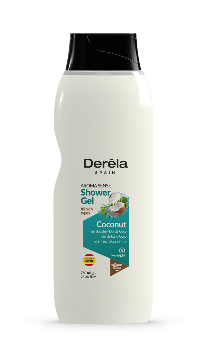 фото DERELA Гель для душа Кокос 750мл