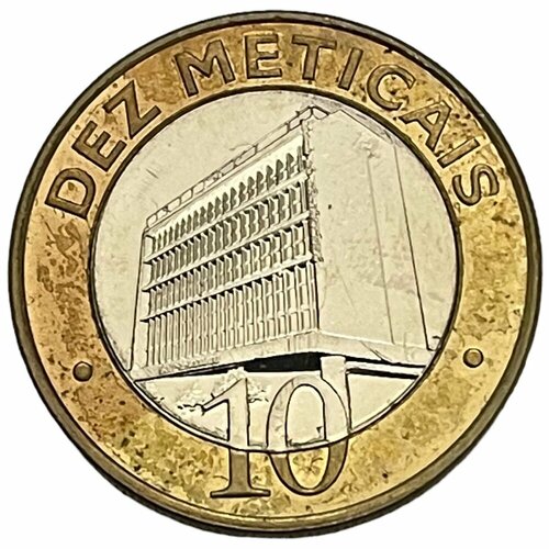 Мозамбик 10 метикалов 2006 г. (4) 2006 монета великобритания 2006 год 2 фунта и к брюнель 200 лет со дня рождения биметалл бук
