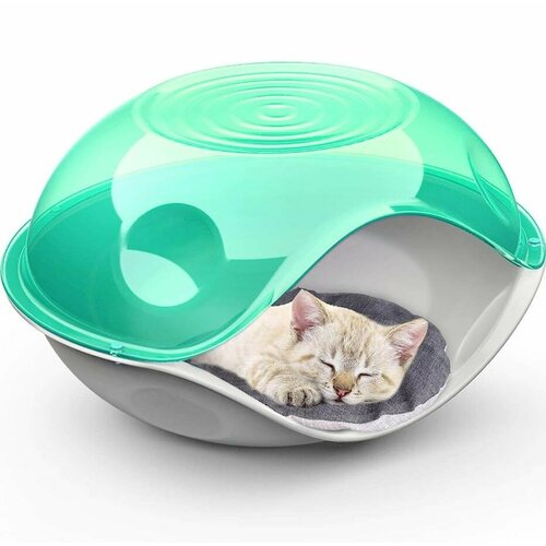 Georplast домик для кошки Duck Plain Transparent пластик 1000 г 1999₽