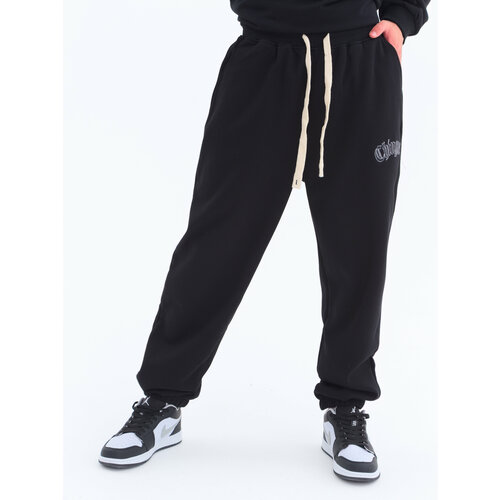 фото Брюки , размер 48-50(рост 180см), черный kf (koffee)