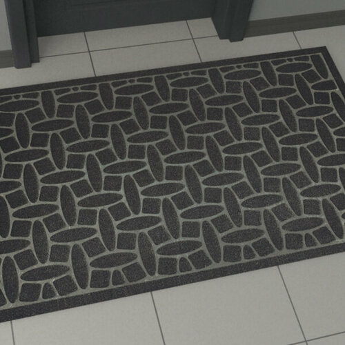 Коврик придверный StarExpo Прест Лондон 60х90см черный