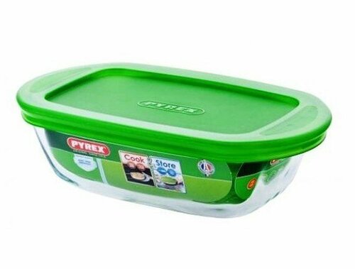 Блюдо-форма СВЧ Прямоугольное С Крышкой 23Х15Х6.5СМ (6) Pyrex 215P000/5046