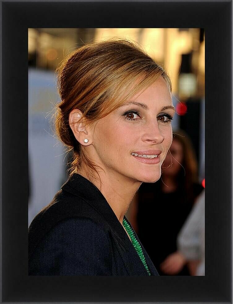 Плакат постер на бумаге Джулия Робертс. Julia Roberts. Размер 21 х 30 см