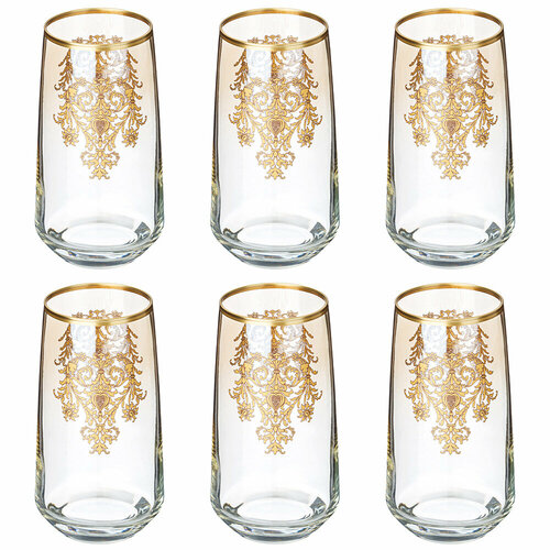 Набор из 6 штук Стакан DECORES 480мл, стекло (197-1005)