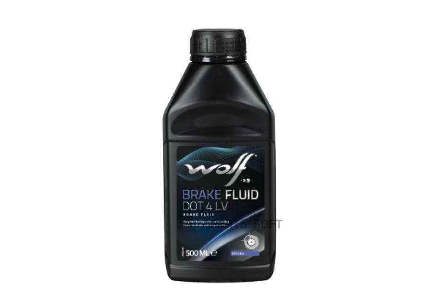 Жидкость Тормозная Brake Fluid Dot 4 Lv 500Ml Wolf арт. 1047756