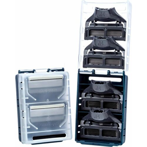 Лезвия Для Мужской Бритвы Harrys Razor Blades Refills 4 шт 2700₽
