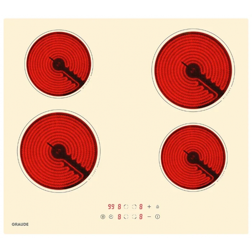 Электрическая варочная панель GRAUDE EK 600 C бежевый 3399000₽
