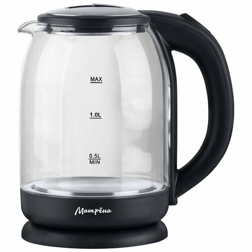 Чайник матрёна MA-154 электрический 18 л стекло черный 117900₽
