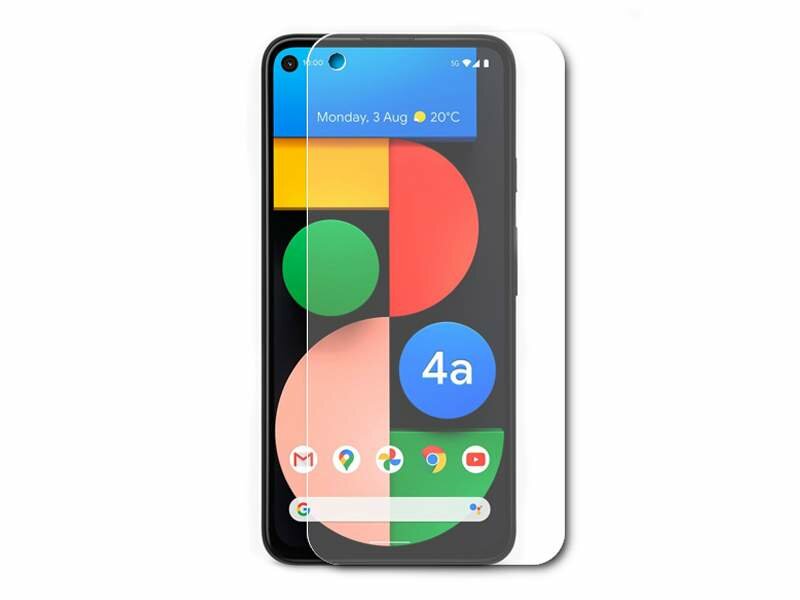 Защитное стекло 3D Tempered Glass для Google Pixel 4a полный клей ( прозрачное )