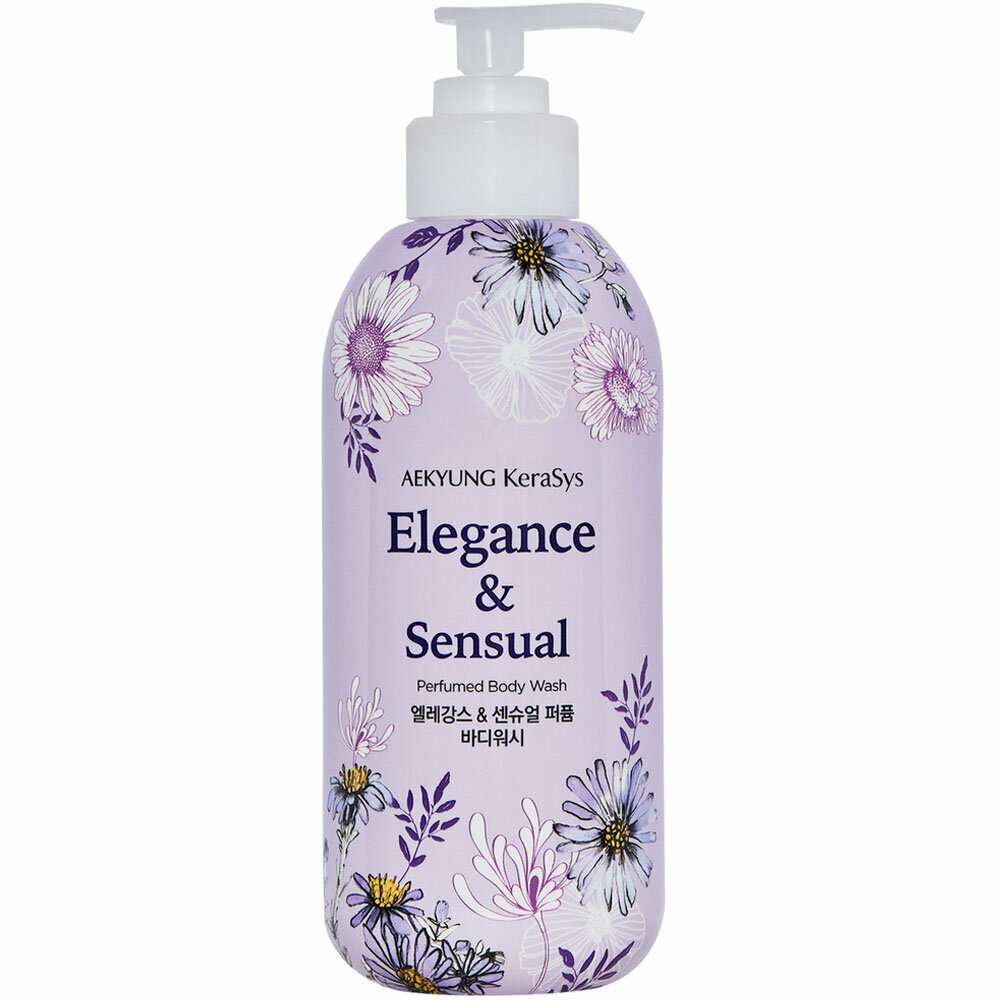 KERASYS Гель для душа Elegance Sensual для всех типов кожи, 500 мл