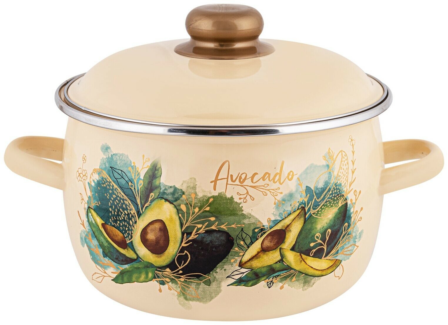 Кастрюля APPETITE Avocado 4л