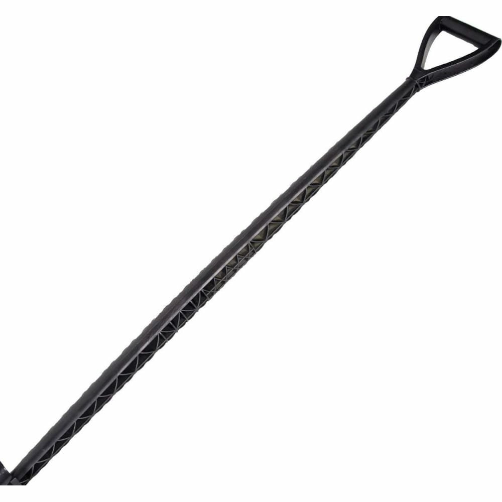 КЭС Черенок пластиковый для зимней лопаты, черный, 32x1150 мм, с V ручкой 50