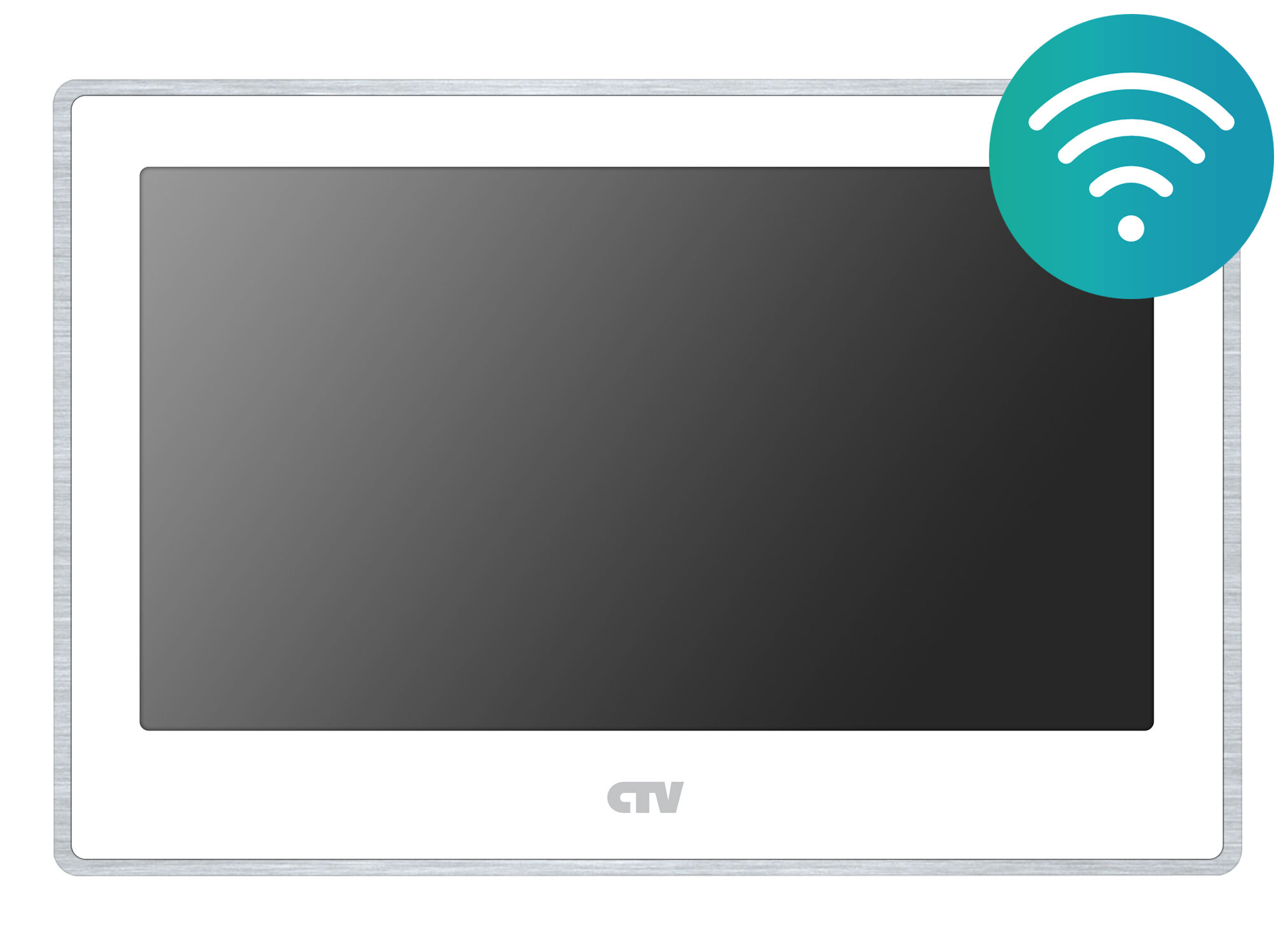 CTV-M5702 (белый) сенсорный 7" монитор видеодомофона с Wi-Fi