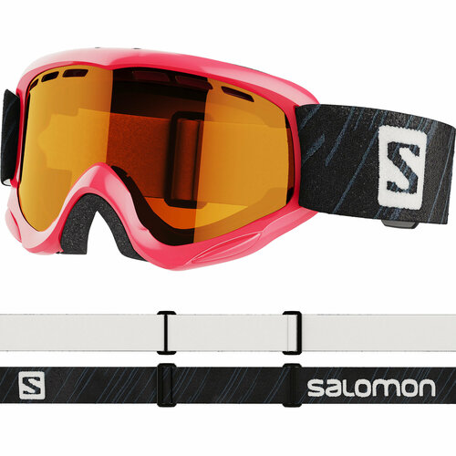 фото Маска salomon juke access pink/univ t orange