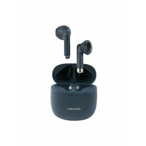 Наушники USAMS с микрофоном TWS USAMS-IA04 синие BHUIA03 2110₽