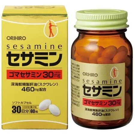 Для иммунитета ORIHIRO Сесамин 60 капсул