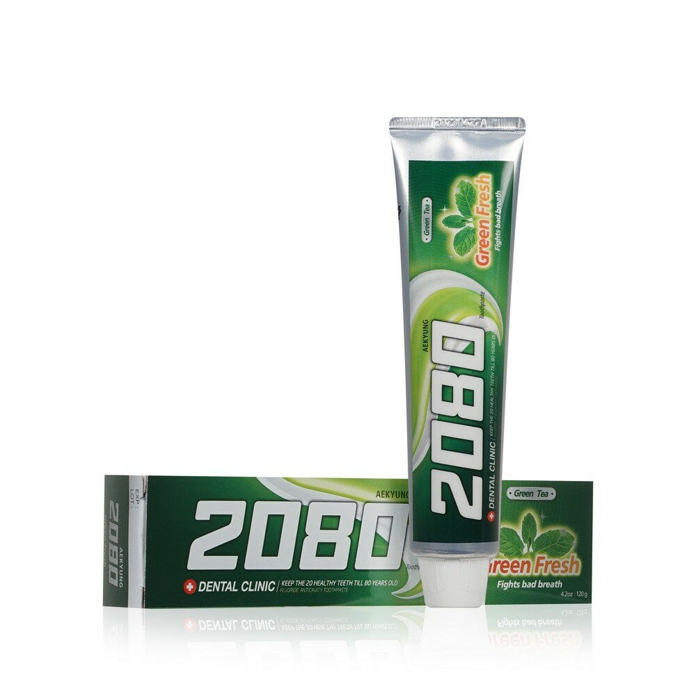 Зубная паста Dental clinic 2080 Зеленый чай 120г - фото №13