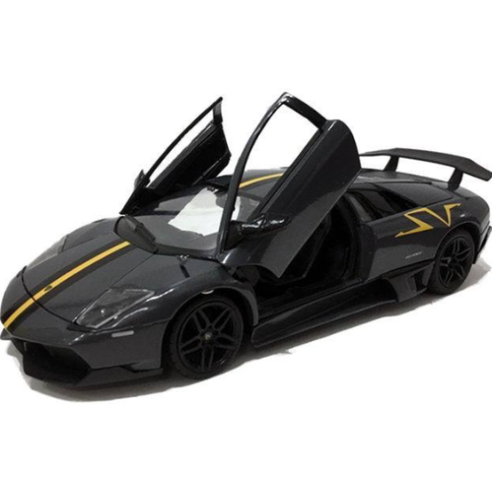 Машина металлическая Rastar 39301GR Lamborghini Murcielago LP670-4 SV серый 1:24