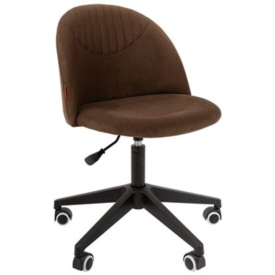Кресло офисное Chairman Home 119 Россия ткань Т-14 коричневый, пластик