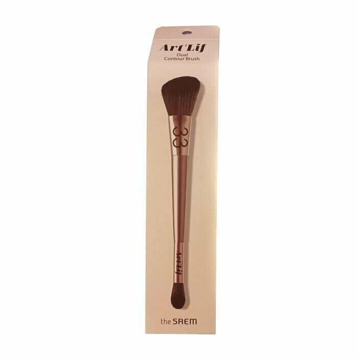 Кисть косметическая The Saem Art'Lif Dual Contour Brush 33 - фото №11