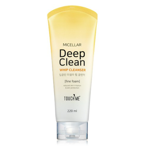 Мицеллярная пенка для очищения кожи Touch Me Deep Clean Cleansing Foam 220 мл huxley cleansing foam deep clean deep moist