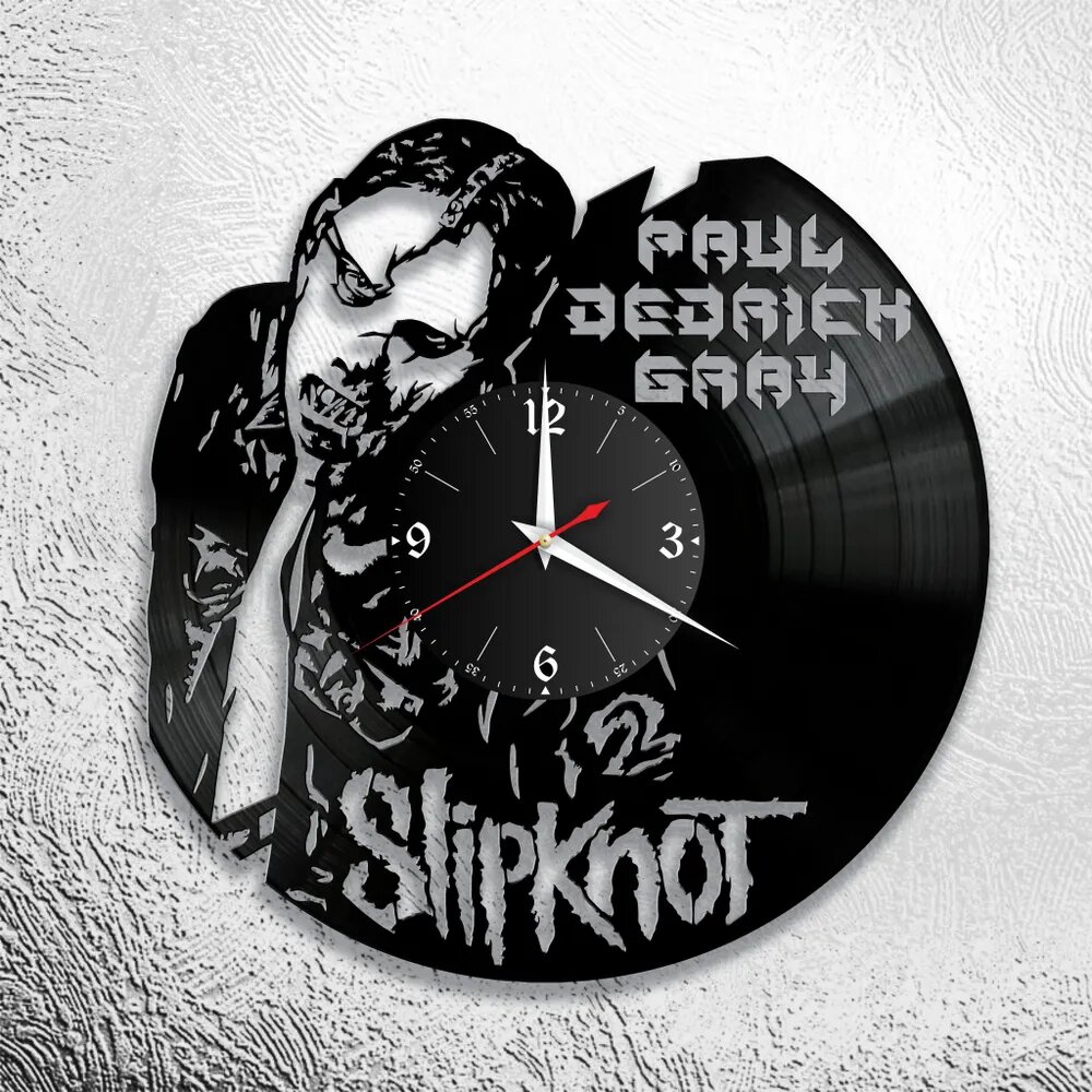 Настенные часы с Paul Gray, Пол Грей, Slipknot, Слипнот