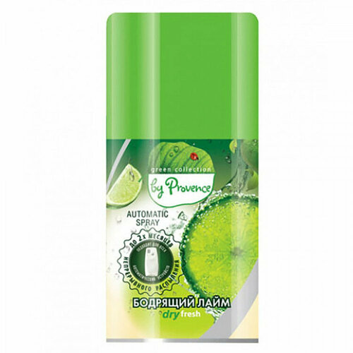 Освежитель Green Collection by Provence запасной блок 250 мл. Бодрящий лайм