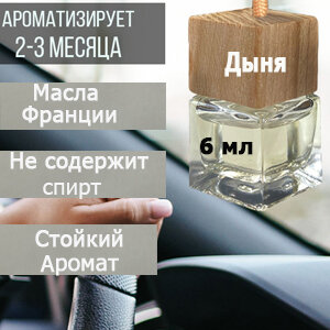 Ароматизатор для автомобиля Дыня, 6 мл.