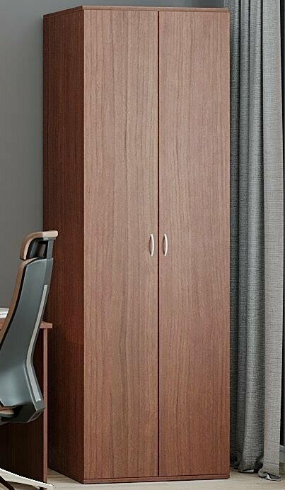 фото Гардероб для офиса 71.1x61.4x217.1 миланский орех светлый