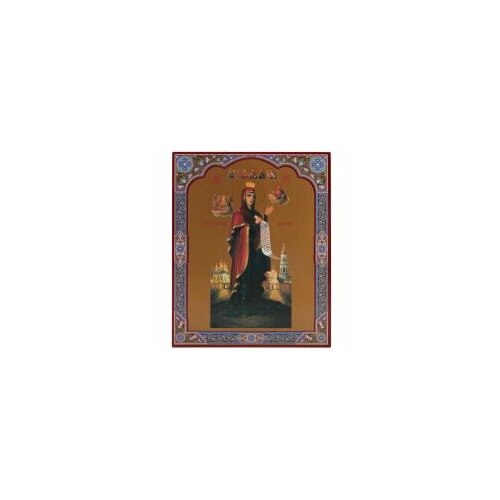 икона 15х20 бм игоревская Икона БМ Боголюбская #98496