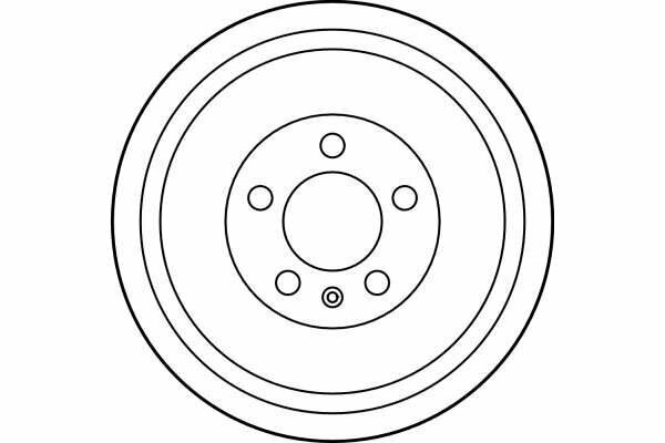 Барабан стояночного тормоза TRW DB4262 230x39 для Volkswagen Polo Skoda Roomster Skoda Octavia