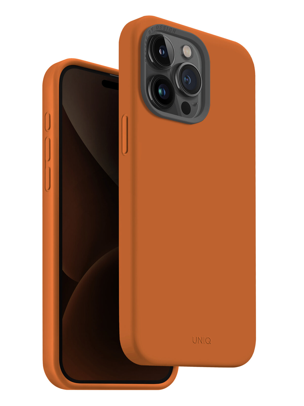 Uniq для iPhone 15 Pro Max чехол LINO Orange (Magsafe)