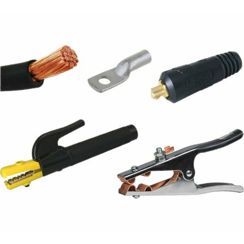 Кабель для сварки комплект Парма КСП-25-3 профи КГ1х25 медь 33м в сборе 6724₽