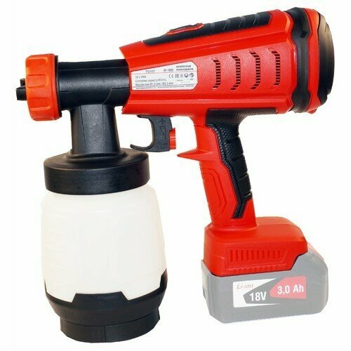 Аккумуляторный краскораспылитель Felisatti КР-18Л3 5715000 7424₽