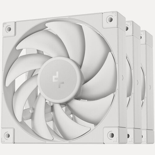 Изображение товара Вентиляторы для корпуса Deepcool FD12 WH-3 IN 1 3шт (R-FD12-WHNPN3-G)
