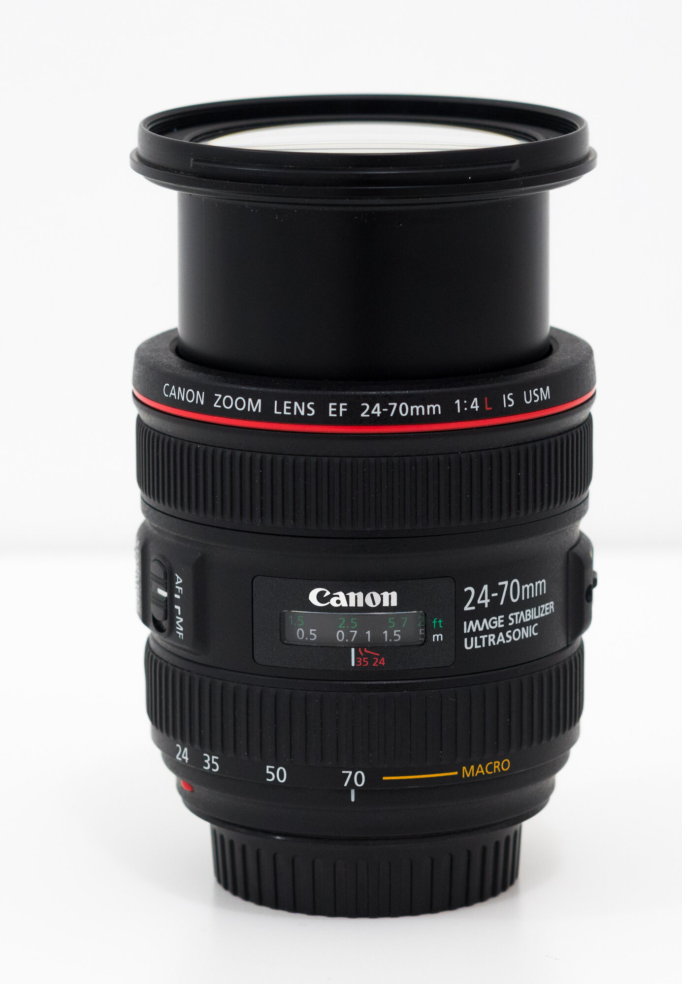 Объектив Canon EF 24-70mm f/4L IS USM, зум-объектив, черный, профессиональный