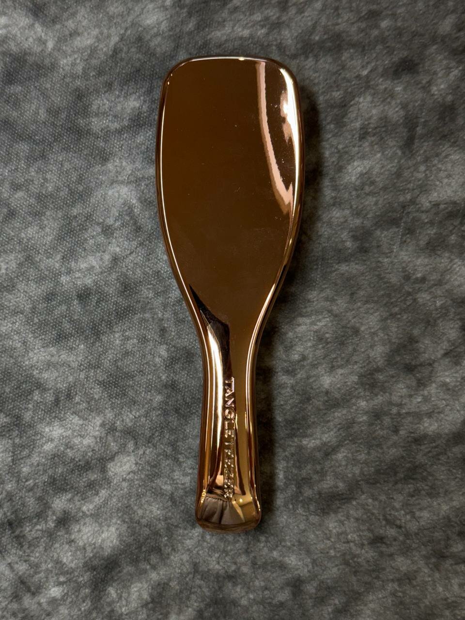 Расческа The Wet Detangler Brush, для влажных и вьющихся волос розовый бронза