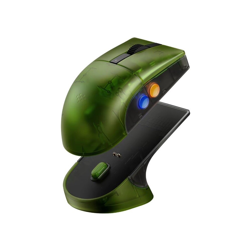 8BitDo Retro R8 Мышь PAW 3395 С Оптическим Датчиком DPI 26K, Беспроводным Опросом В Формате 4K С Зарядной Док-станцией