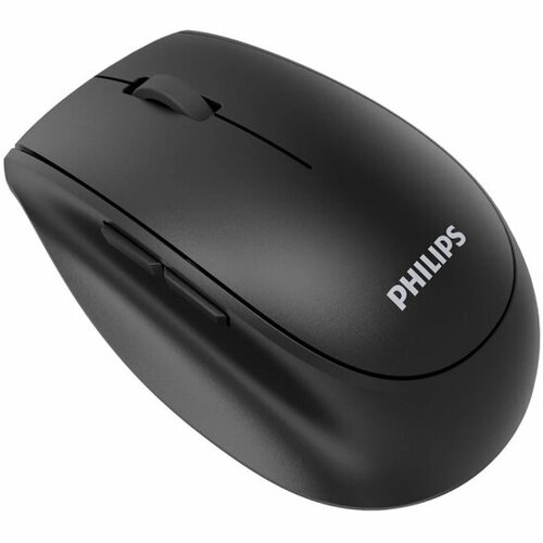 фото Мышь philips spk7627 беспроводная черный (spk7627b/60) oklick