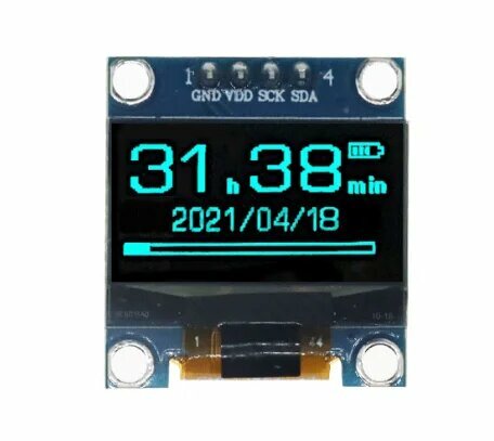 4-контактный 7-контактный модуль SSD1306 белого/синего/желтого синего цвета, 0,96 дюйма, 128X64 OLED-дисплей для Arduino 0,96 дюйма, IIC I2C SPI Communicate, 4pin-IIC-Blue