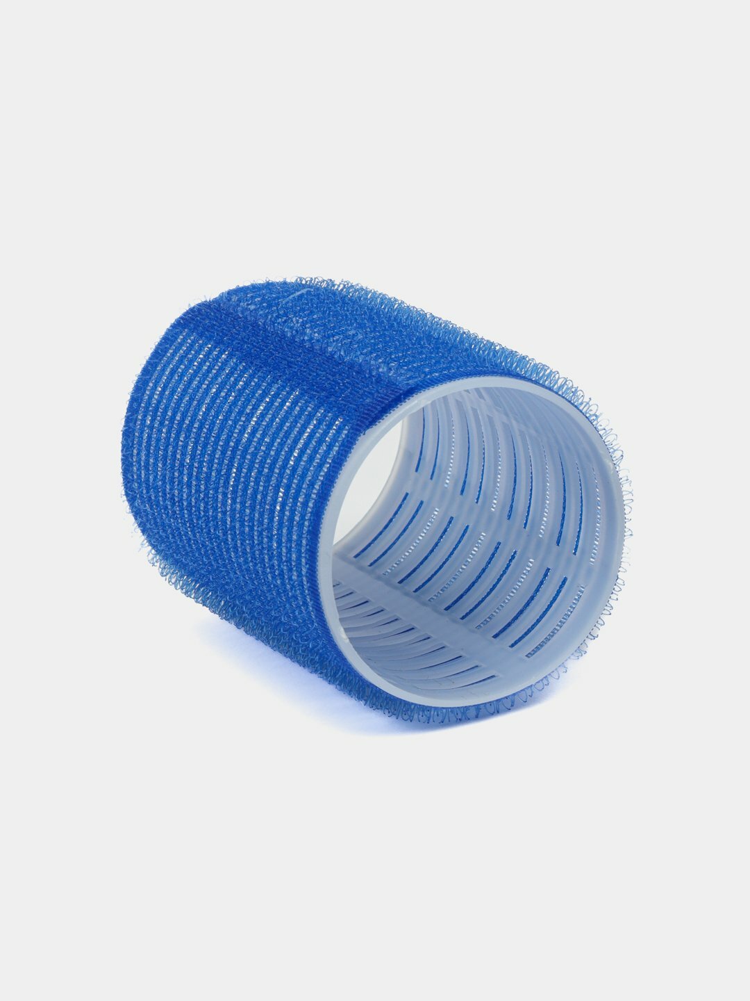 Бигуди липучки для укладки и придания объема волосам, легкий материал, 50 мм, 4 шт, Синий — фото 1