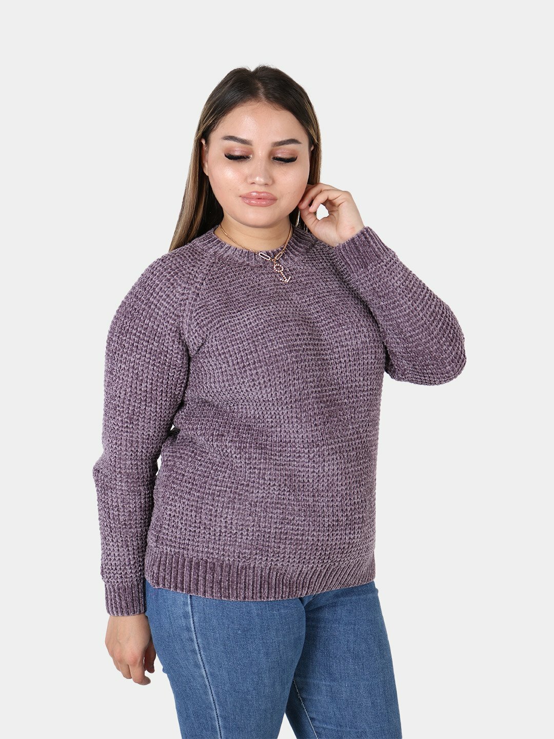 Свитер размер One Size, , пурпурный — фото 1