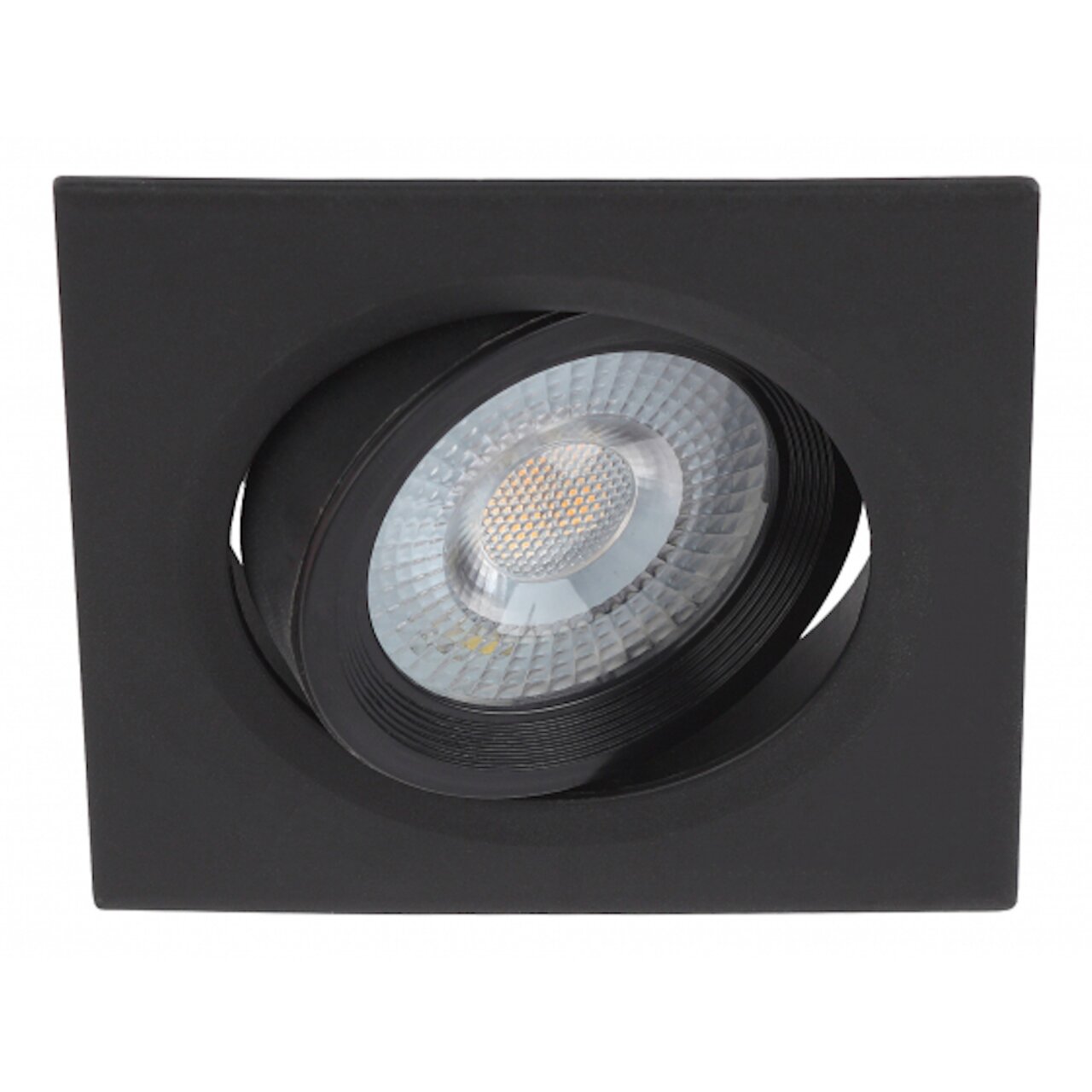 Светильник встраиваемый ЭРА KL 21A-5 светодиодный поворотный LED SMD 5Вт 4000K черный