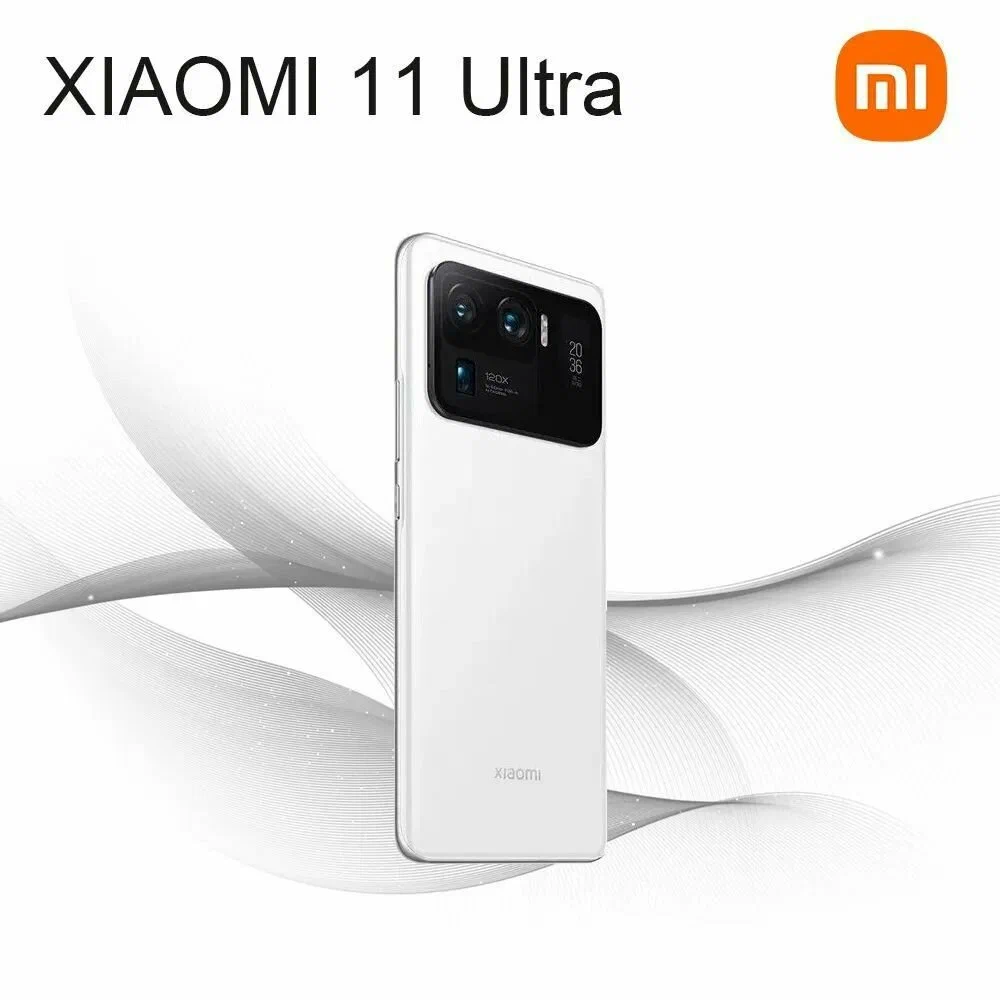 Смартфон Xiaomi Mi 11 Ultra 12/512ГБ Global, Dual nano SIM, белый — фото 1