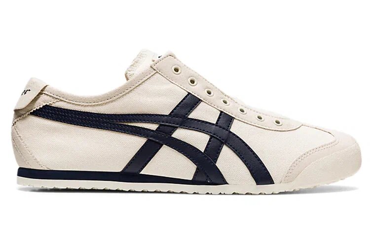 Кроссовки Onitsuka Tiger, размер 6US, бежевый, черный