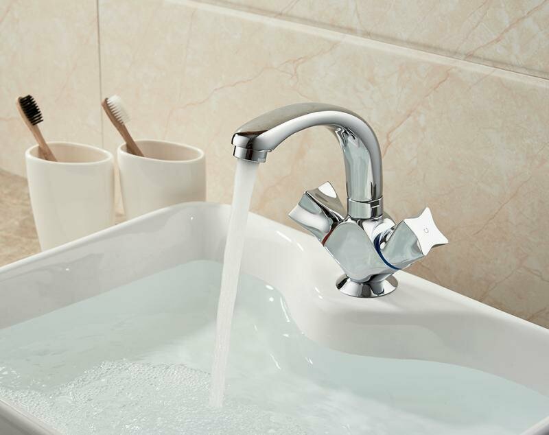 Смеситель LEDEME L1087-2 для умывальника — фото 1