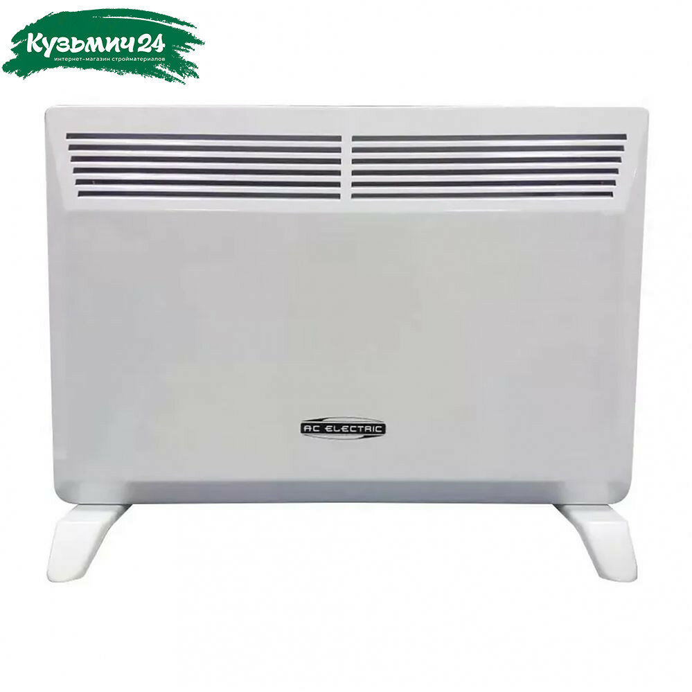 Конвектор электрический AC Electric ACE/CMI-1000G до 15 кв. м белый 1000 Вт