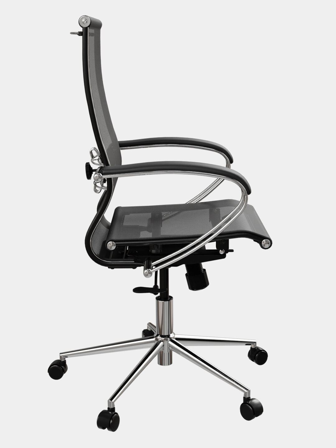 Кресло ErgoLife Set 9 подл 131 осн Synchro 052 Черный — фото 1